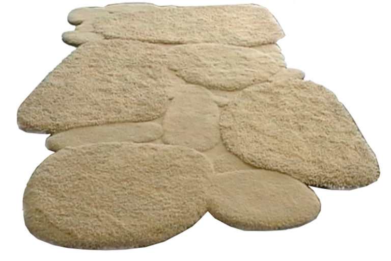 Natural Textures Suede Stone Art Rug Customweave